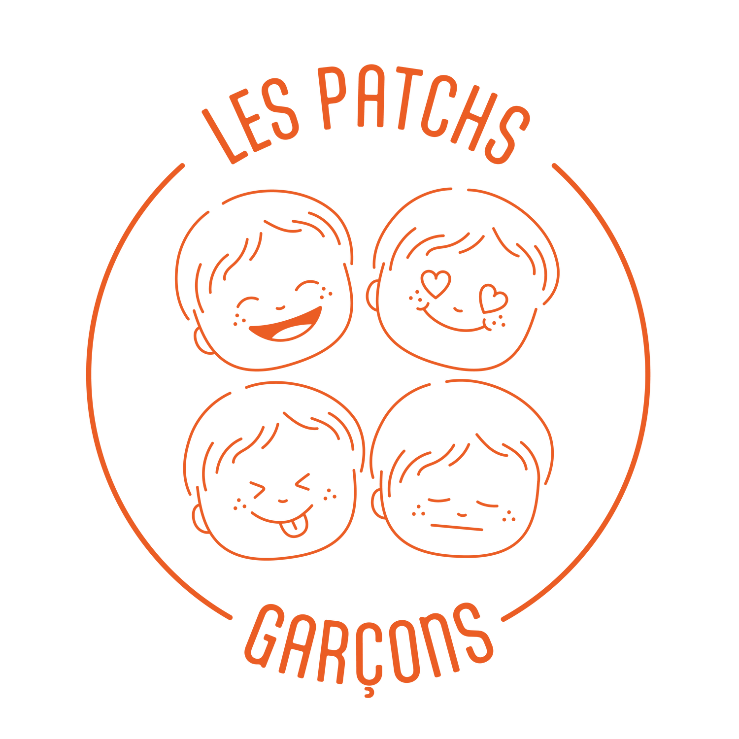Patchs émotions garçon
