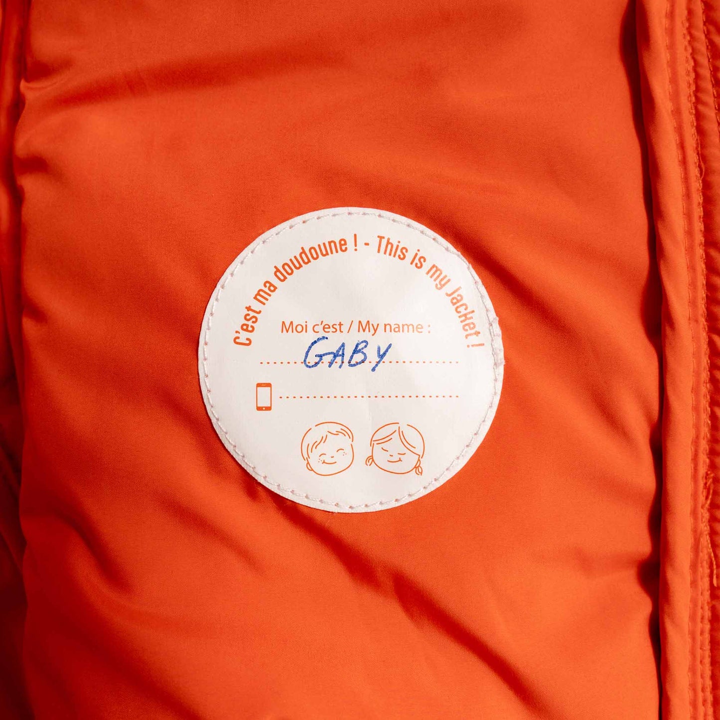 Girl sleeveless puffer jacket